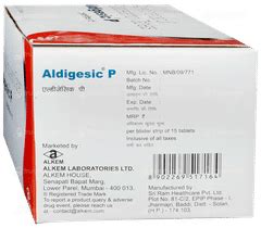 Aldigesic P Tablet 15: Uses, Side Effects, Price & Substitutes