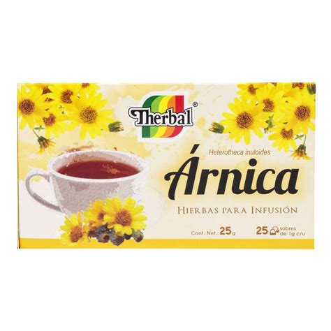 Te arnica 25 sob therbal - Súper Naturista