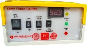 HEER Rakshak Digital13kv Zatka machine(Yellow) MPPT Solar Charge ...