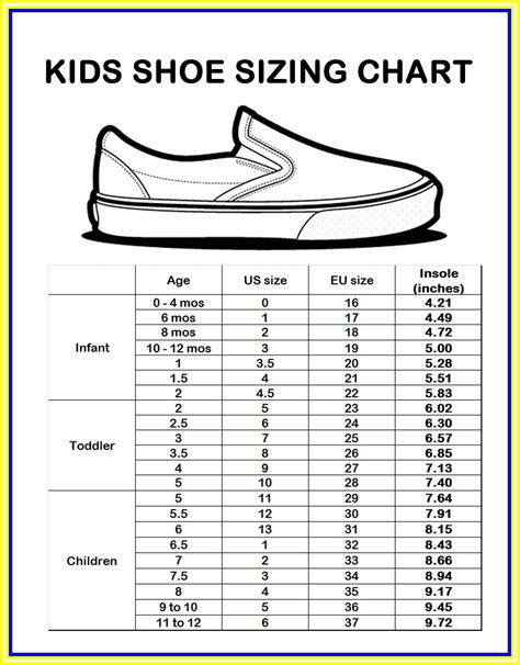 Adidas Shoe Size Chart Centimeters - Free Printable Download