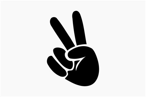 Peace Sign Fingers Png
