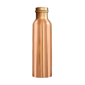 AC ANAND CRAFTS Joint Free Leak Proof Ayurveda Copper Water Bottle ...