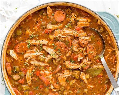 Chicken Andouille Sausage Gumbo Recipe | SideChef