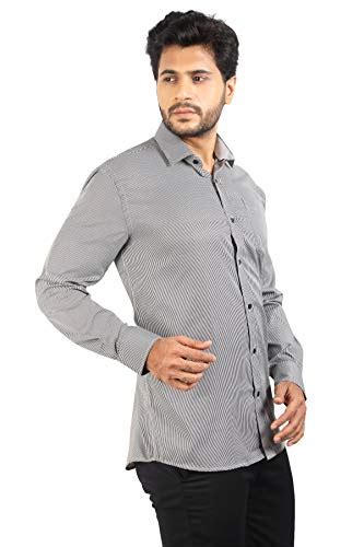 Buy Corporate Club Formal Office Wear Black and White (Checks) Shirts ...