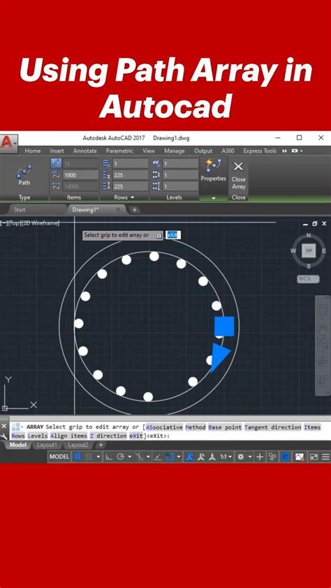 Path Array in Alias 的图像结果