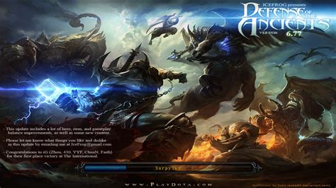 Вышла новая версия карты Dota 6.77 - Dota 2, Warcraft 3