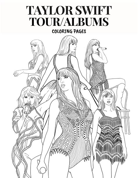 Taylor Swift Coloring Albums