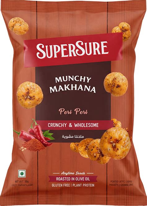 Peri Peri Flavour –Munchy Makhana | Supersure