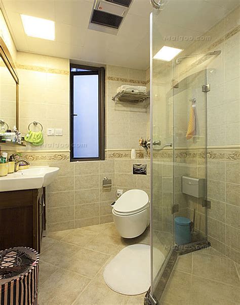 120平方别墅厕所对着大门装修效果图_猎装网装修平台