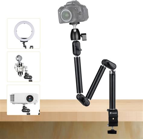 TARION Top Tripod Camera Desk Mount 360°Flexible India | Ubuy