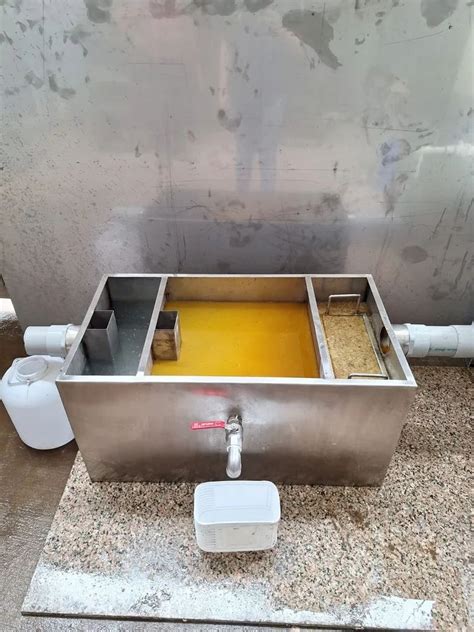 Oil And Grease Trap - Green Genra Oil And Grease Trap With Grease ...
