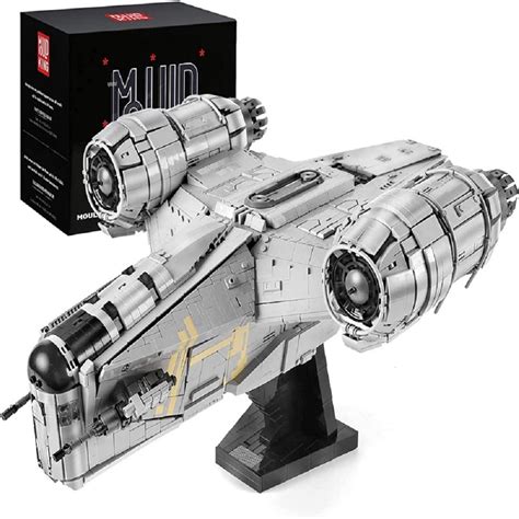 Buy Mould King 21023 Razor Crest Model Building Kit Star Destroyer Set ...