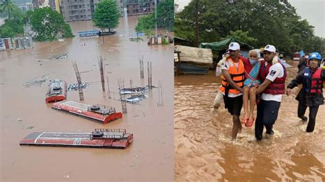 Series Of Disasters In Maharashtra: Over 100 Killed; Army, Navy, IAF ...