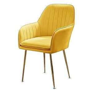 Havya Velvet Dining Chairs, Cushion Seat Chair for Living Room Bedroom ...