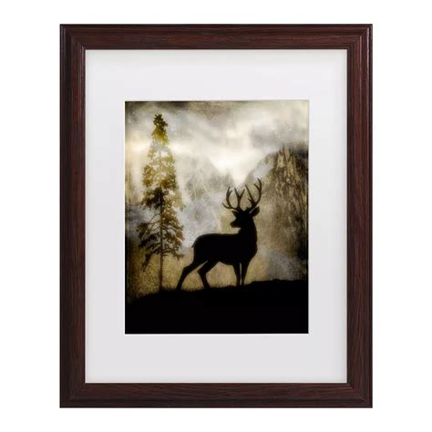 Mystic Deer Framed Wall Art