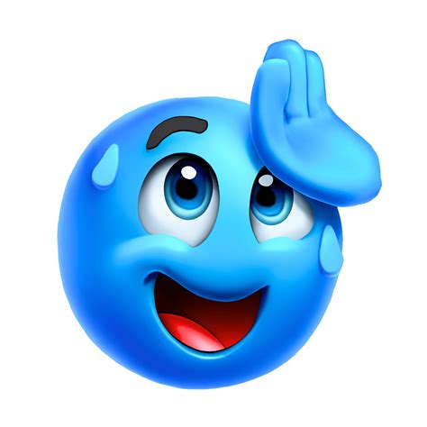Relieved Smiley Emoji » PNGemoji