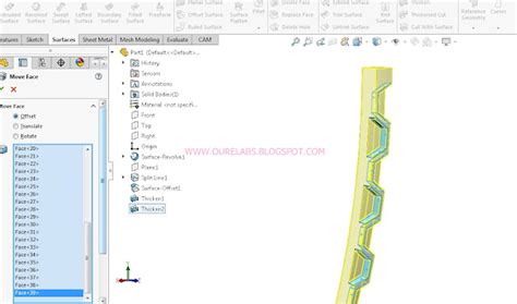 Image result for SolidWorks Complex Core