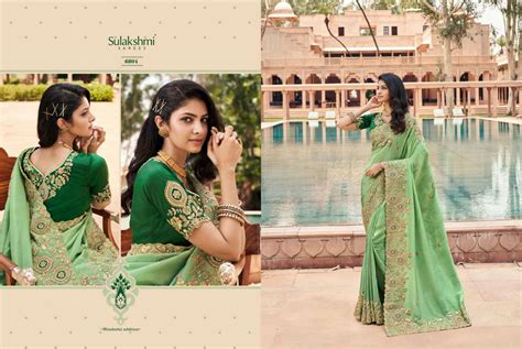 SUVARNA BY SULAKSHMI 6801 TO 6812 SERIES INDIAN TRADITIONAL WEAR ...