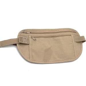VELUZA Travel Money Belt, Anti-Theft Passport Holder Travel Wallet for ...