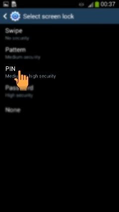 How to enable Lock screen PIN security in Samsung Galaxy Grand 2(SM ...