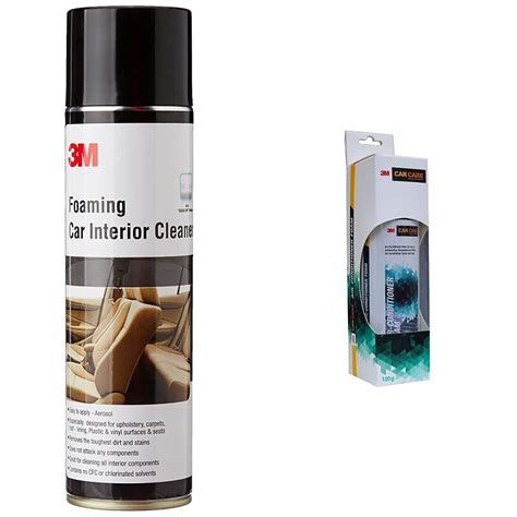 3M Interior Cleaner (580 g) & 3M Air Conditioner Cleaner Foam (120 g ...