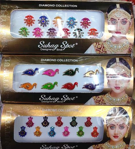 Glamyou Fancy Bindis with Crystal Stone Bindi for Girls and Women bindi ...