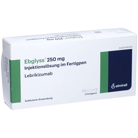 EBGLYSS 250 mg Injektionslösung im Fertigpen 2 St mit dem E-Rezept ...
