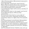 How did the non cooperation movement spread to the country and drew ...