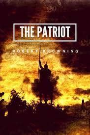 Summary of the poem "The Patriot "by Robert Browning - Brainly.in