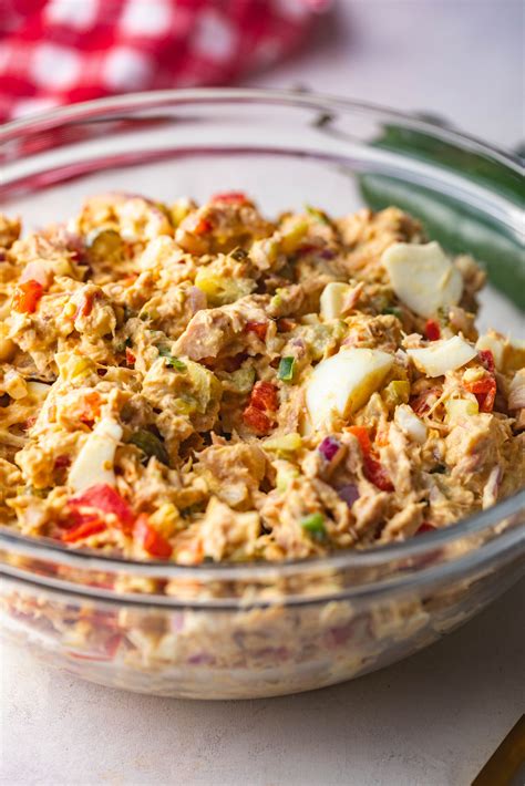 Spicy Tuna Salad Recipe with Jalapeño, Bell Pepper - Cooks with Soul