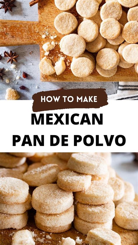 Learn how to make Pan de Polvo, Mexican shortbread cookies that melts ...