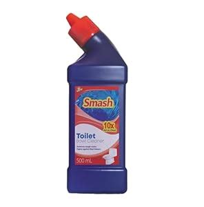 SMASH Toilet Cleaner - 500 Ml | Strong Germ-Kill Action, Removes Tough ...
