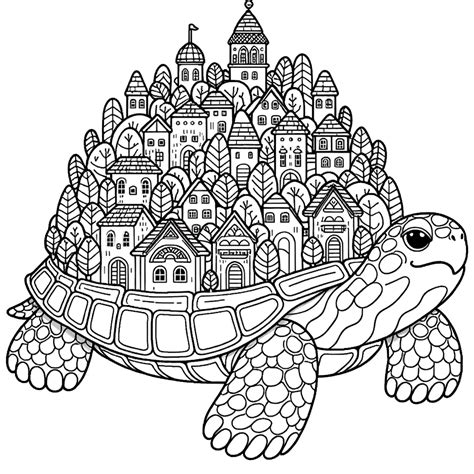 Turtle Coloring Pages – Fun & Creative Designs for Kids