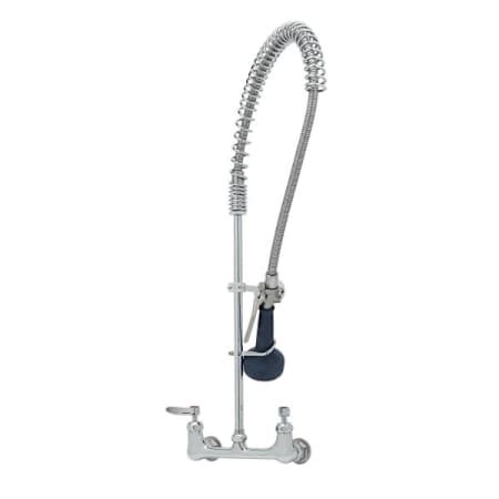 T and S Brass B-0133-CR-B08C EasyInstall Pre-Rinse:8"c/c Wall Mnt ...