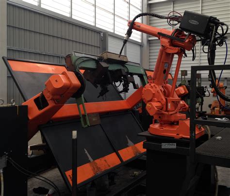 ABB IRB1400 M2000 arc welding robot dengan IRBP 250K positioner dan ...