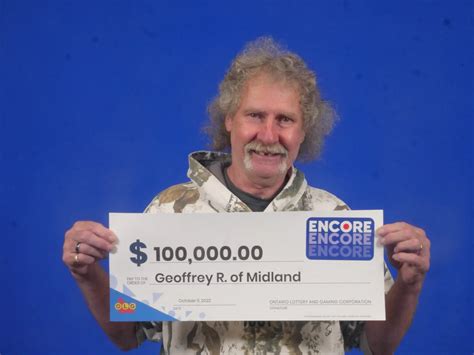 Midland Resident Celebrates $100,000 Lotto Win | Bayshore Broadcasting ...