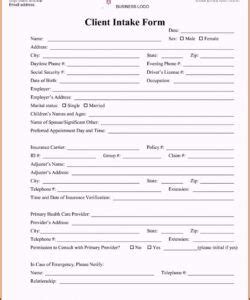 Image result for Intake Memo Example