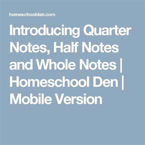 Image result for WholeNote Quarter Note