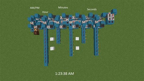 Image result for Minecraft Digital Clock Tutorial