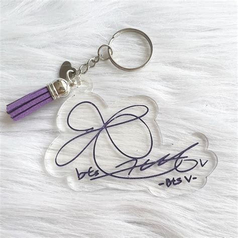 Buy Bts V Autograph Online In India - Etsy India