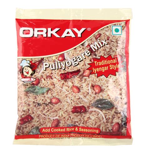 Orkay Puliyogare Mix - Traditional Iyengar 100g Pack : Amazon.in ...