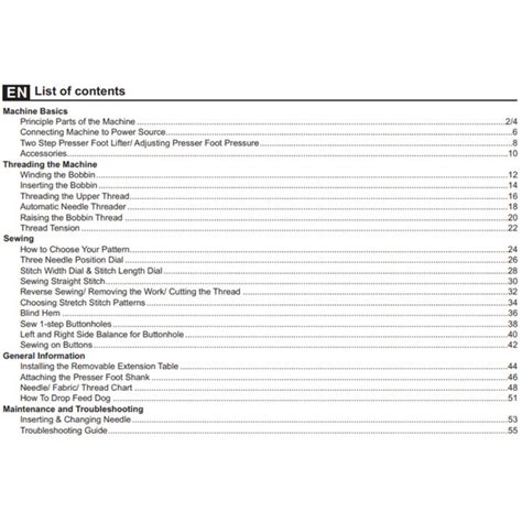 Singer Sewing Machine 4432 Operating Manual 的图像结果