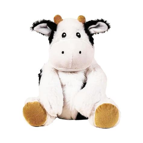 Weighted and Warmable Cow Stuffed Animal, Anxiety Plushie, Calming ...