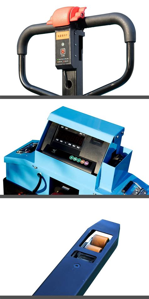 Electronic Weighbridge Pallet Truck Scale Lift Truck Scale 2 Ton 2000kg Accurate Weighing ... - Floor Scale Lifts