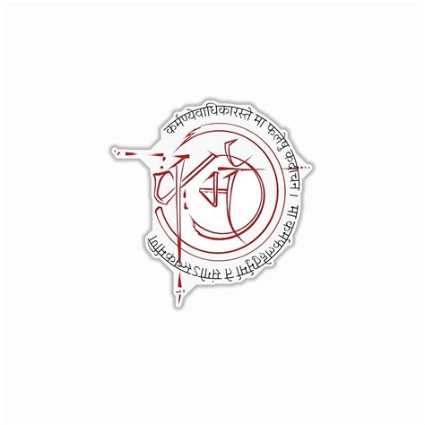 Karma Shloka Bumper Sticker – stickerogy