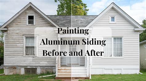Aluminum Siding Before & After: Change Your Home with Paint - A House ...