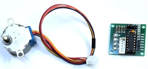 Inforbit DC 5V Micro Stepper Motor 28BYJ-48 With 5V ULN2003 Drive Test ...