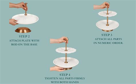Buy Elan 2 Tier Cake Cupcake Stand, Multipurpose Serving Stand | Mild ...