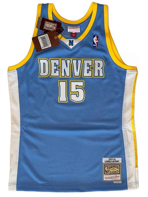 Carmelo Anthony Autographed Denver Nuggets Authentic Jersey - The ...