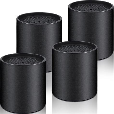 Buy Twakashic Bed Risers 4 Inch, Round Furniture Risers Lifts with No ...